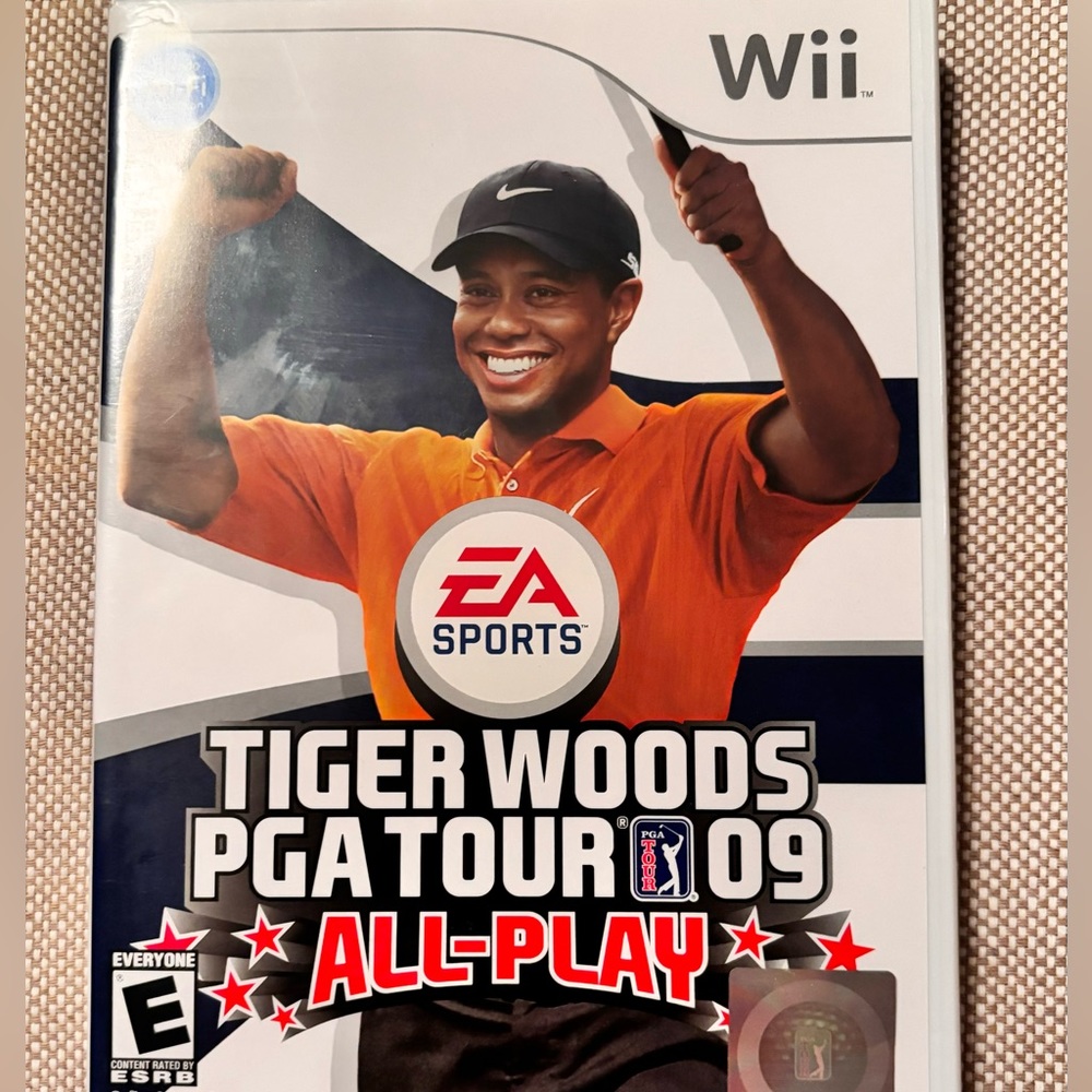 WII Tiger woods PGA tour 09 All Play
